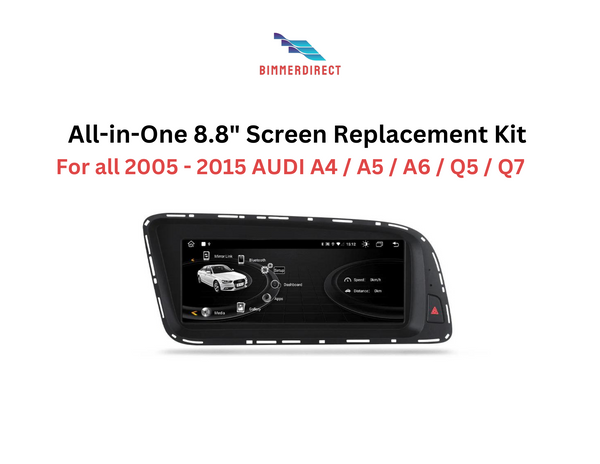 2005-2015 Audi Plug-n-Play CarPlay Kit W/ Screen - ModMyEuro
