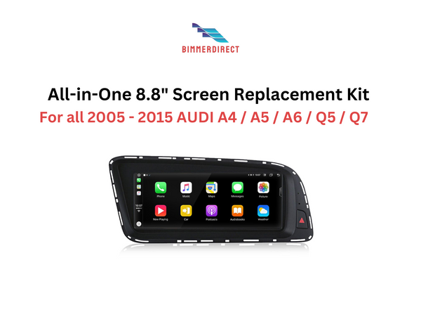 2005-2015 Audi Plug-n-Play CarPlay Kit W/ Screen - ModMyEuro