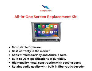1996-2004 Porsche 911/996/986 Plug-n-Play CarPlay Kit W/ Screen - ModMyEuro