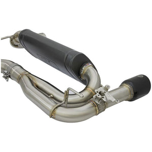 aFe MACHForce XP Exhausts Axle-Back 12-15 BMW 335i 3.0T (SS w/Black Tips) - ModMyEuro