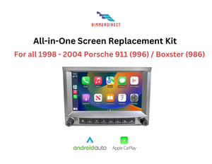 1996-2004 Porsche 911/996/986 Plug-n-Play CarPlay Kit W/ Screen - ModMyEuro