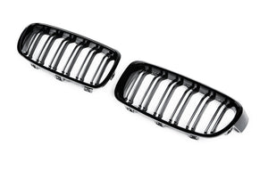 iND f30 f31 3 series double slat front grille set - iND Distribution