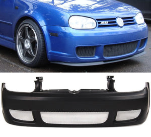 1999-2005 Volkswagen Golf MK4 R32 Style Unpainted Front Bumper Cover - ModMyEuro