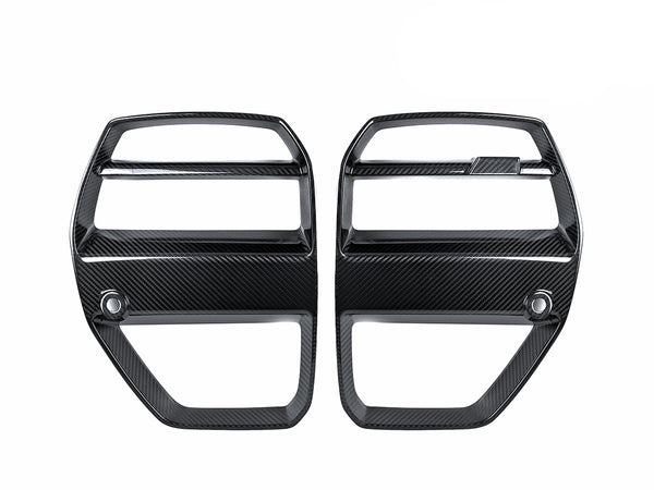 AutoTecknic G8X M3 / M4 Dry Carbon Motorsport V1 Front Grille