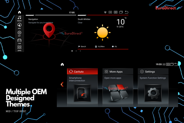 BMW E60, E90, E91, E92, E93 3 / 5 / 6-Series iDrive Upgrade (CarPlay and Android Auto) - ModMyEuro