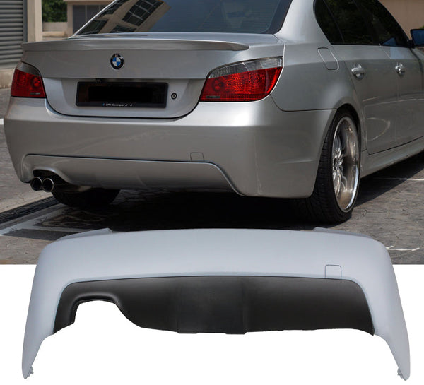 2004-2010 BMW E60 5 Series M-Tech Style Rear Bumper Cover W/ Diffuser - ModMyEuro