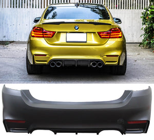 2014-2020 BMW F32 4 Series M4 Style Rear Bumper Conversion Kit - ModMyEuro