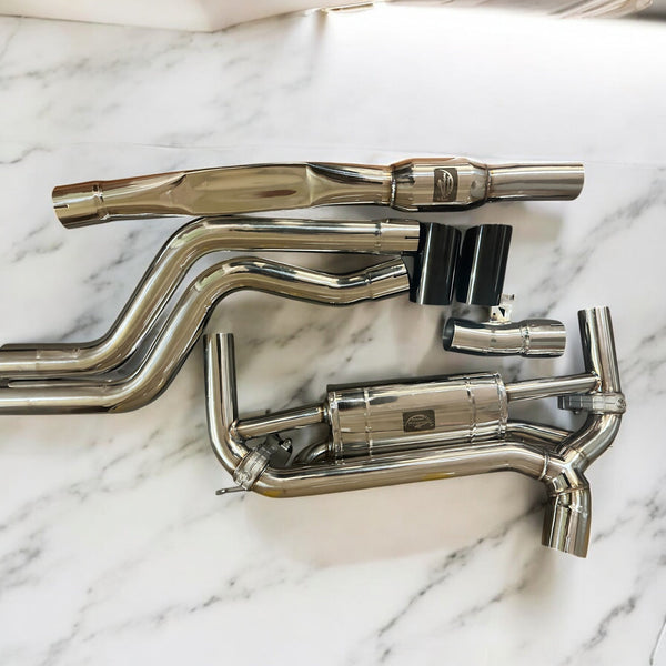 2015-2019 BMW F30 340i B58 Full Valve Performance Exhaust System | Palenon Performance - ModMyEuro