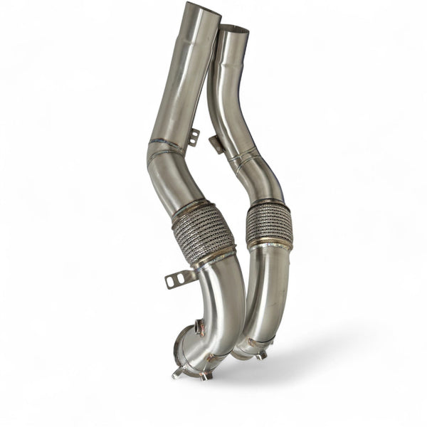 BMW N63R/N63B Catless Race Downpipes - M550i, 750i, M850i, X5, X6, X7 - ModMyEuro