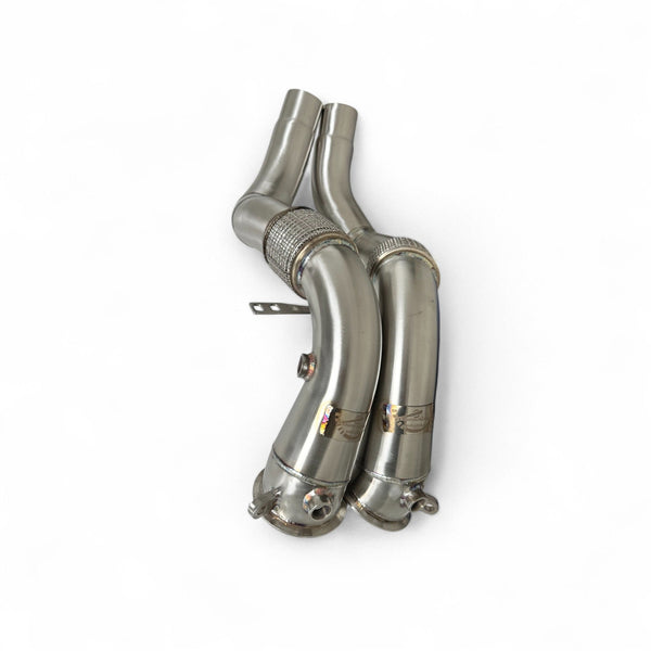 BMW N63R/N63B Catless Race Downpipes - M550i, 750i, M850i, X5, X6, X7 - ModMyEuro