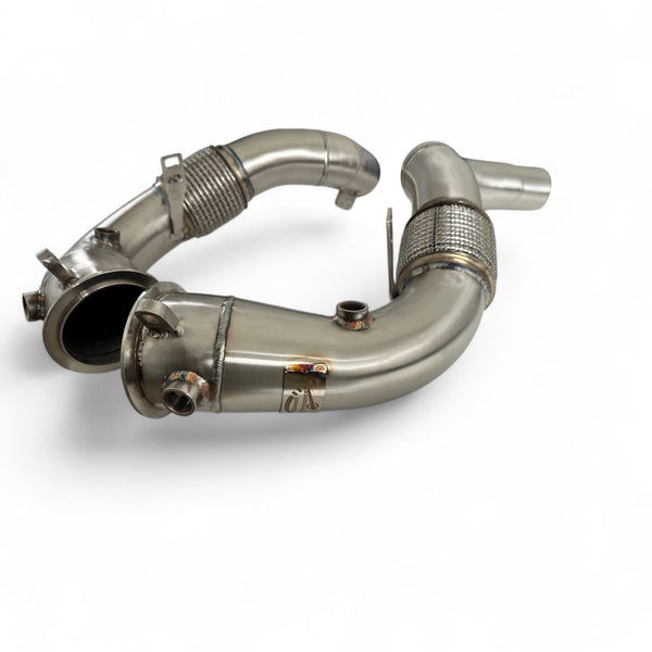 BMW N63R/N63B Catless Race Downpipes - M550i, 750i, M850i, X5, X6, X7 - ModMyEuro