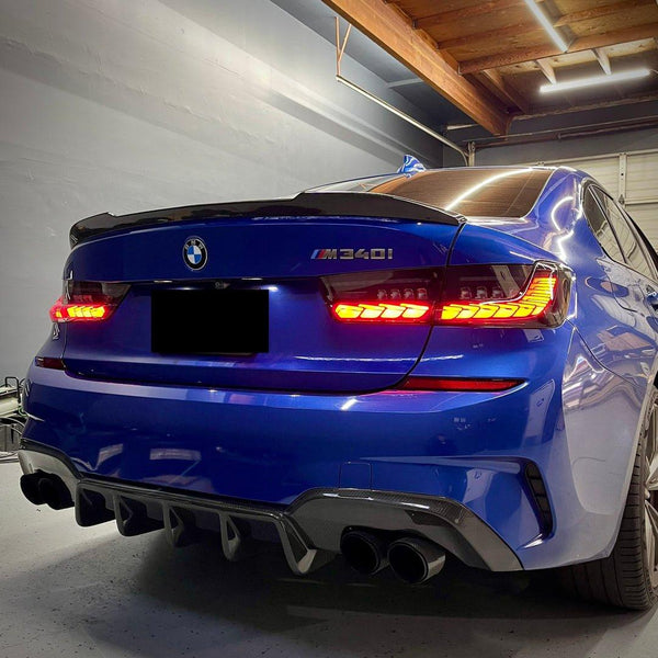 2019+ BMW G80/G20/G28 3 Series - GTS OLED STYLE TAIL LIGHTS - Factory Red - ModMyEuro