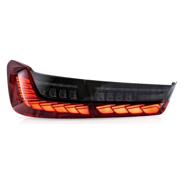 2019+ BMW G80/G20/G28 3 Series - GTS OLED STYLE TAIL LIGHTS - Factory Red - ModMyEuro