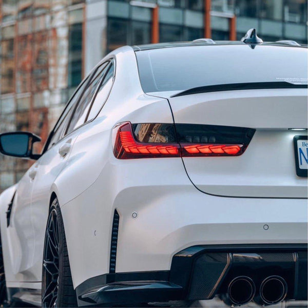 2019+ BMW G80/G20/G28 3 Series - GTS OLED STYLE TAIL LIGHTS - Factory Red - ModMyEuro