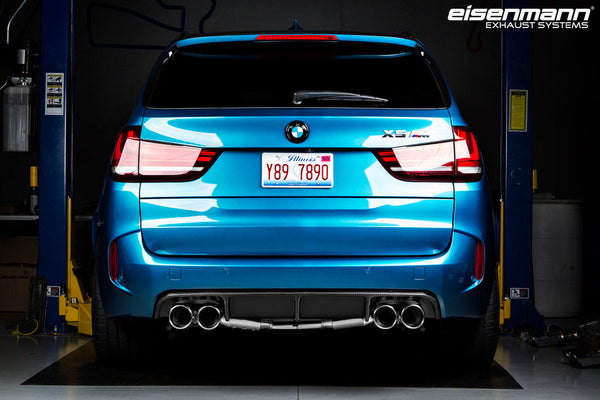 Eisenmann bmw f85 x5m f86 x6m race performance exhaust 4x102mm - iND Distribution