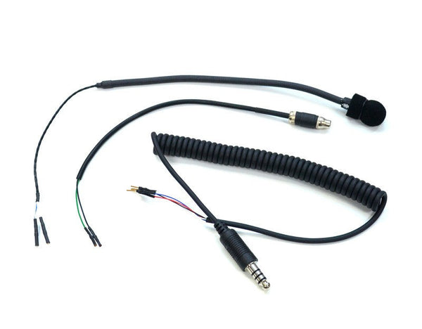 Racing Radios 4-C IMSA Helmet Kit (Coil Cord) - ModMyEuro