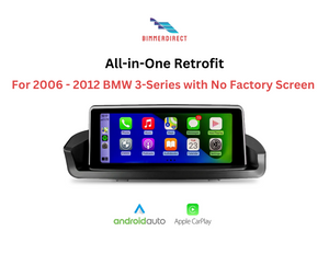 2004-2012 BMW Plug-n-Play CarPlay Kit w/o iDrive W/ Screen - ModMyEuro