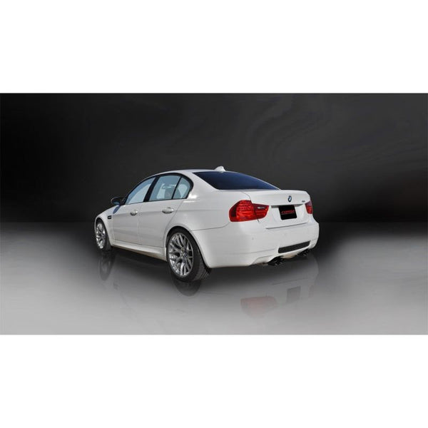Corsa 08-12 BMW M3 E90 Black Sport Cat-Back Exhaust - ModMyEuro