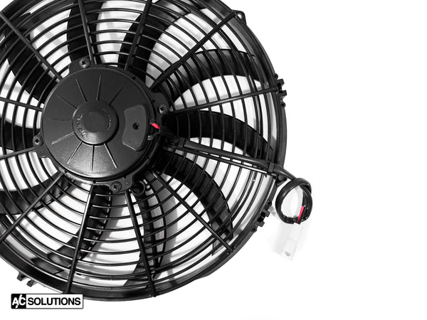 A/C Solutions x CSF E28 Parallel Flow Condenser + 13" SPAL Fan Combo - ModMyEuro
