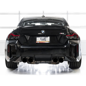 AWE Tuning 23-24 BMW G87 M2 SwitchPath Edition Exhaust - Diamond Black Tips - ModMyEuro