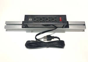 Rig Mounted Power Strip / Usb Kit - Apex Sim Racing - Sim Racing Products
