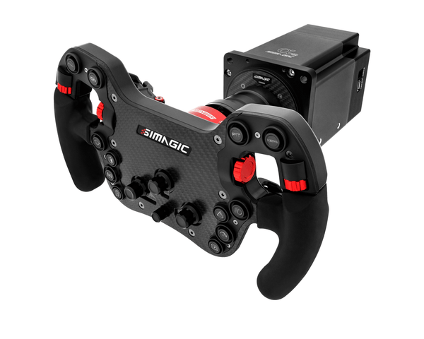 Simagic Alpha Direct Drive wheel base Bundle with fx formula wheel