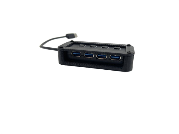 USB 4 Port Mount Mount ONLY (Sabrent usb hub not included) - Apex Sim Racing - Sim Racing Products