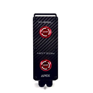 Dual Emergency Stop Switch Box - Apex Sim Racing - Sim Racing Products