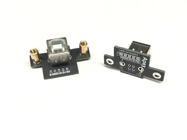 USB Type B female Vertical breakout board - Apex Sim Racing - Sim Racing Products