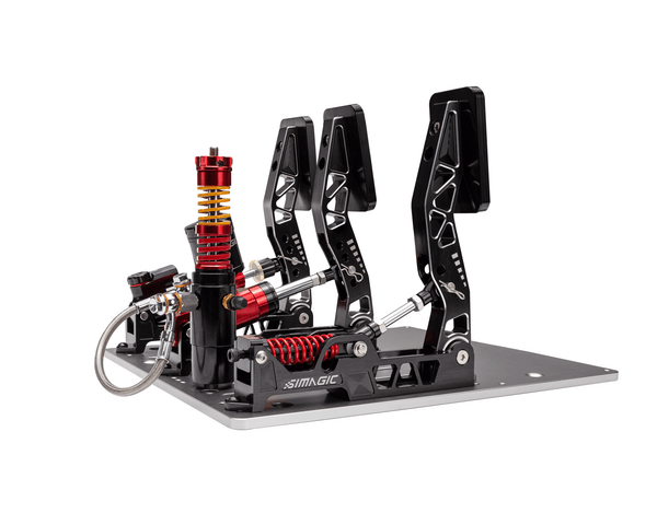 P2000r 3 pedal set - Hydraulic Pedal Set 200KG - Rear View