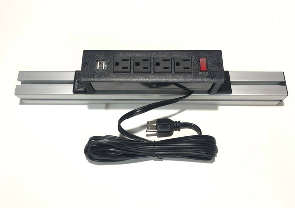 Rig Mounted Power Strip / Usb Kit - Apex Sim Racing - Sim Racing Products
