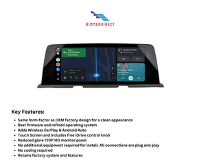 2011-2019 BMW 6 Series Plug-n-Play CarPlay Kit W/ Screen - ModMyEuro