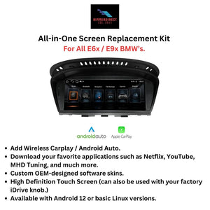 BMW E60, E90, E91, E92, E93 3 / 5 / 6-Series iDrive Upgrade (CarPlay and Android Auto) - ModMyEuro