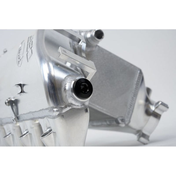 CSF BMW M2/M3/M4 S58 Comp &amp; Non-Comp (G8X) Charge-Air Cooler Manifold - Thermal Dispersion Black - ModMyEuro