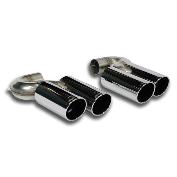 Supersprint BMW E70 X5 Endpipe Kit Right Oo90 - Left Oo90(For X5 M Rear Bumper Model)