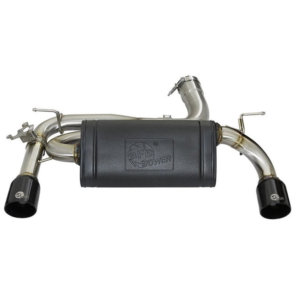 aFe MACHForce XP Exhausts Axle-Back 12-15 BMW 335i 3.0T (SS w/Black Tips) - ModMyEuro