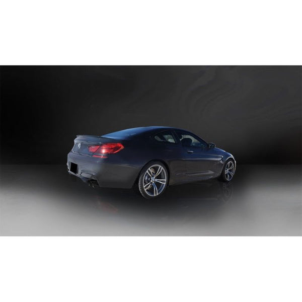 Corsa 12-15 BMW M6 F12 / F13 / F06 Black Sport Axle-Back Exhaust - ModMyEuro