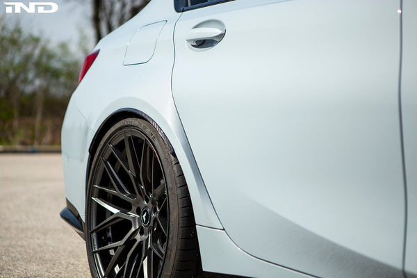 AutoTecknic G80 M3 Carbon Rear Wheel Arch Extension Set