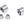 E-Motion Engineering 991 Non-GT Rear Lower Shock Mount Cartridge Set