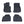 3D MAXpider F87 M2 All-Weather Floor Mat Set