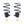 AST G8X M2 / M3 / M4 Adjustable Lowering Spring Kit