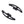 AutoTecknic E-Chassis Dry Carbon Competition Shift Paddle Set - DCT