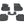 3D MAXpider U11 X1 All-Weather Floor Mat Set