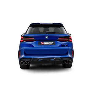 Akrapovic 2024+ BMW X5M / X6M (Face Lift) Slip-On Line (Titanium) w/Carbon Fiber Tips - ModMyEuro
