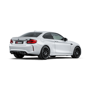 Akrapovic 2018+ BMW M2 Competition/M2 CS (F87N) Slip-On Line (Titanium) w/Carbon Fiber Tips - ModMyEuro