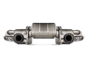 Akrapovic 2020+ Porsche Cayman GT4 (718) Slip-On Line Exhaust w/Black Coated Titanium Tips - ModMyEuro