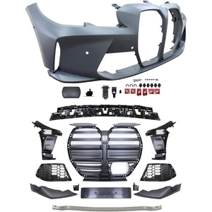 2019-2021 BMW 3 Series G20 M3 Style Front Bumper Cover Conversion Set - ModMyEuro