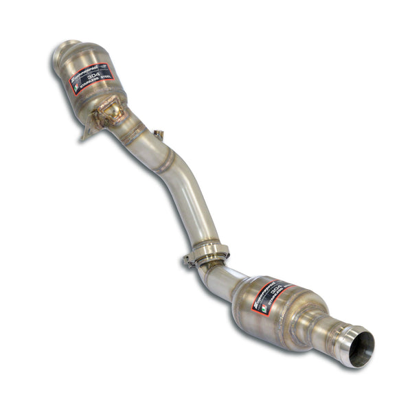 Supersprint  MERCEDES R190 AMG GT Roadster Downpipe Right + Double Metallic Catalytic Converter