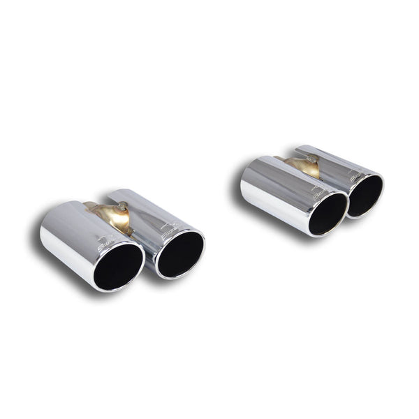 Supersprint 124 ABARTH Spider (2016 ->) Endpipe Kit 4 Exit Oo80 Right+ Oo80 Left