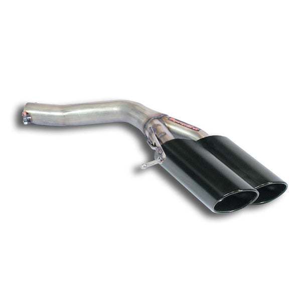 Supersprint  AUDI A6 C7 Typ 4G FACELIFT 2015 -> Rear Pipe Right 100X75 "Gun Metal Grey"(Muffler Delete)